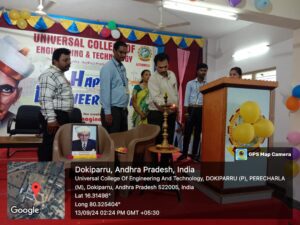 Photo Gallery of Engineer's Day celebrations of CSE Department