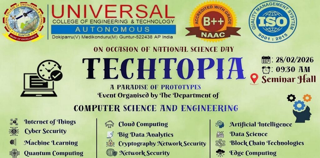 Photo Gallery of TECHTOPIA, a Science Expo Conducted on 28/02/2026