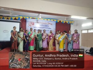 Photo Gallery of Women's Day Celebrations Held on 07/03/2026.
